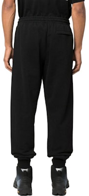 Pantalones Deportivos Negros OFF-WHITE Logo Bordado Corte Regular. OMCH033F22FLE0011001 Shop Pantalones Deportivos Negros OFF-WHITE Logo Bordado Corte Regular. OMCH033F22FLE0011001