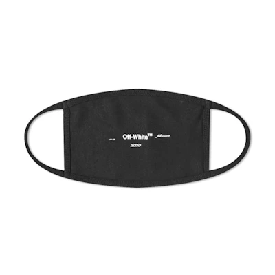 Off-White Logo Face Mask (FW20) Black/White