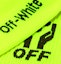 Order Off-White Logo Intarsia Stretch Knit Socks (SS19) Neon Yellow/Neon Green/Black