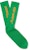 Off-White Logo Intarsia Stretch Socks (SS19) Green/Orange