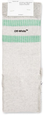 Off-White Logo Intarsia Stretch Socks (SS19) Light Grey/Navy/Green Order Off-White Logo Intarsia Stretch Socks (SS19) Light Grey/Navy/Green