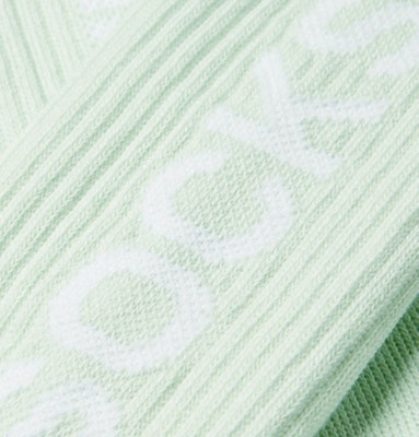 Off-White Logo Intarsia Stretch Socks (SS19) Mint/White Lookbook Off-White Logo Intarsia Stretch Socks (SS19) Mint/White