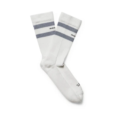 Off-White Logo Intarsia Stretch V1 Socks (SS19) White/Black