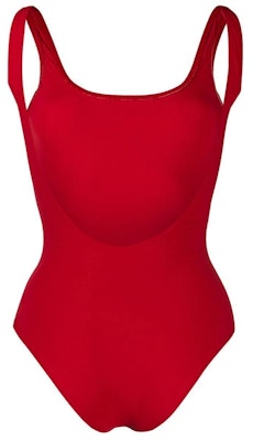 Off-White Logo One Piece Swimsuit Red/White Order Off-White Logo One Piece Swimsuit Red/White
