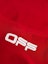 Lookbook Off-White Logo One Piece Swimsuit Red/White