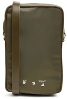 OFF-WHITE Logo Phone Holder Khaki Green OFF-WHITE Logo Phone Holder Khaki Green