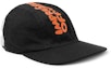 Buy Off-White Logo Print Baseball Hat Black/Orange
