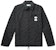 Off-White Logo Print Canvas Jacket Black