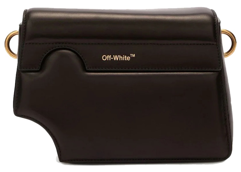 OFF-WHITE Logo Print Shoulder Bag Black 圖 2