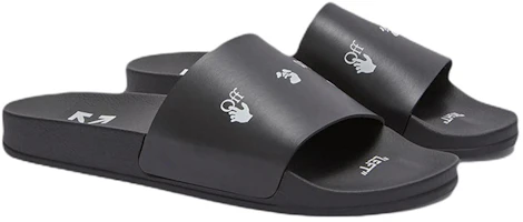 Lookbook Off-White Slide 'Hombre Ahogado' Negro OMIA088F21FAB0041001/OMIC001C99MAT0021000