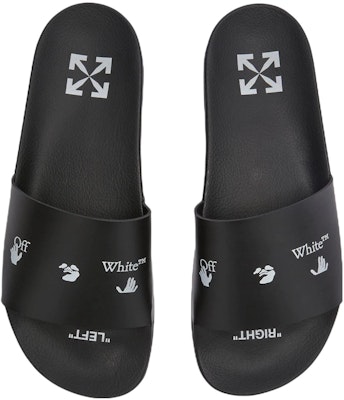 Off-White标志印花凉拖'溺水者-黑色' OMIA088F21FAB0041001/OMIC001C99MAT0021000 Shop Off-White标志印花凉拖'溺水者-黑色' OMIA088F21FAB0041001/OMIC001C99MAT0021000