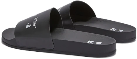 Purchase Off-White Slide 'Hombre Ahogado' Negro OMIA088F21FAB0041001/OMIC001C99MAT0021000