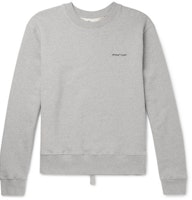 Off-White Logo Print Sweatshirt Grey/Black Off-White Logo Print Sweatshirt Grey/Black