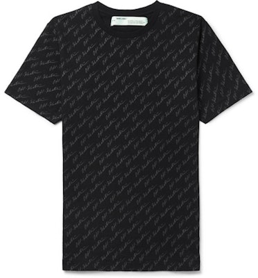 Kaos Hitam Cetak Logo Off-White Buy Kaos Hitam Cetak Logo Off-White