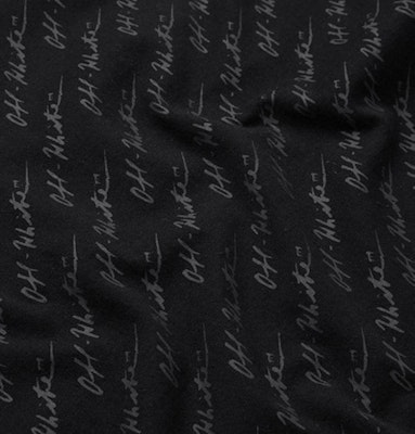 Kaos Hitam Cetak Logo Off-White Lookbook Kaos Hitam Cetak Logo Off-White