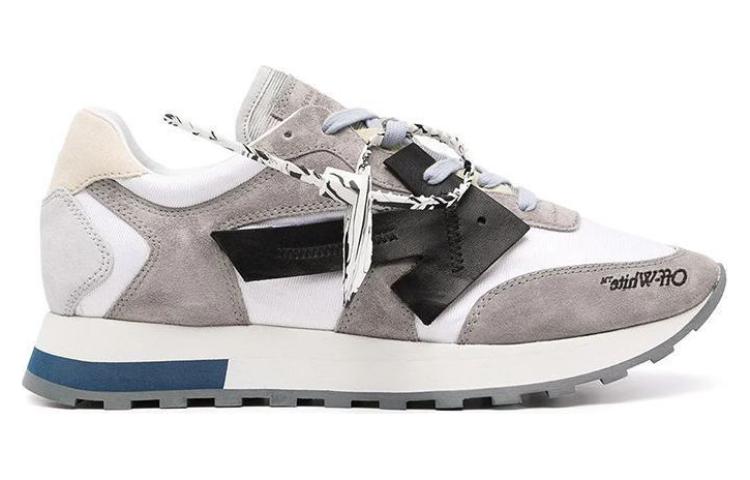 Off-White Logo Running Shoes Gray 圖 2