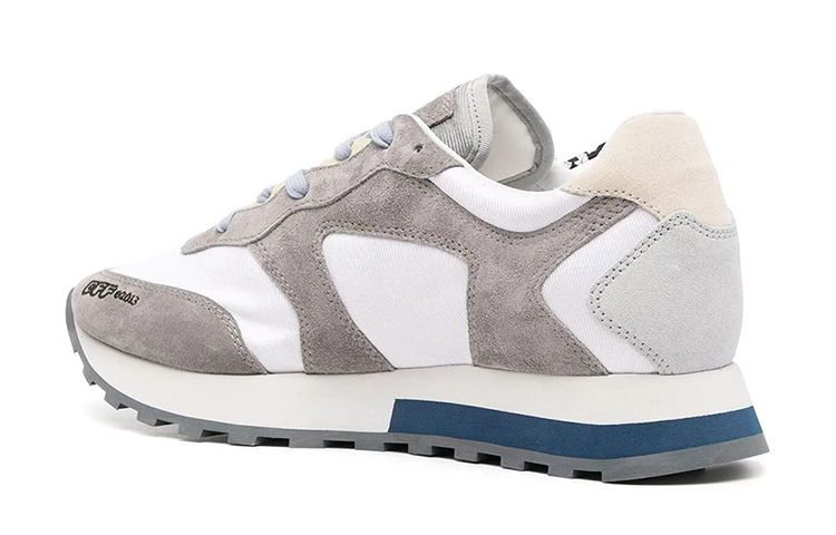 Off-White Logo Running Shoes Gray 圖 4