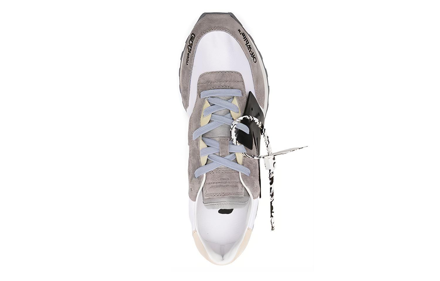 Off-White Logo Running Shoes Gray 圖 5
