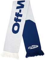 Off-White Logo Scarf (SS19) Blue/Grey Off-White Logo Scarf (SS19) Blue/Grey