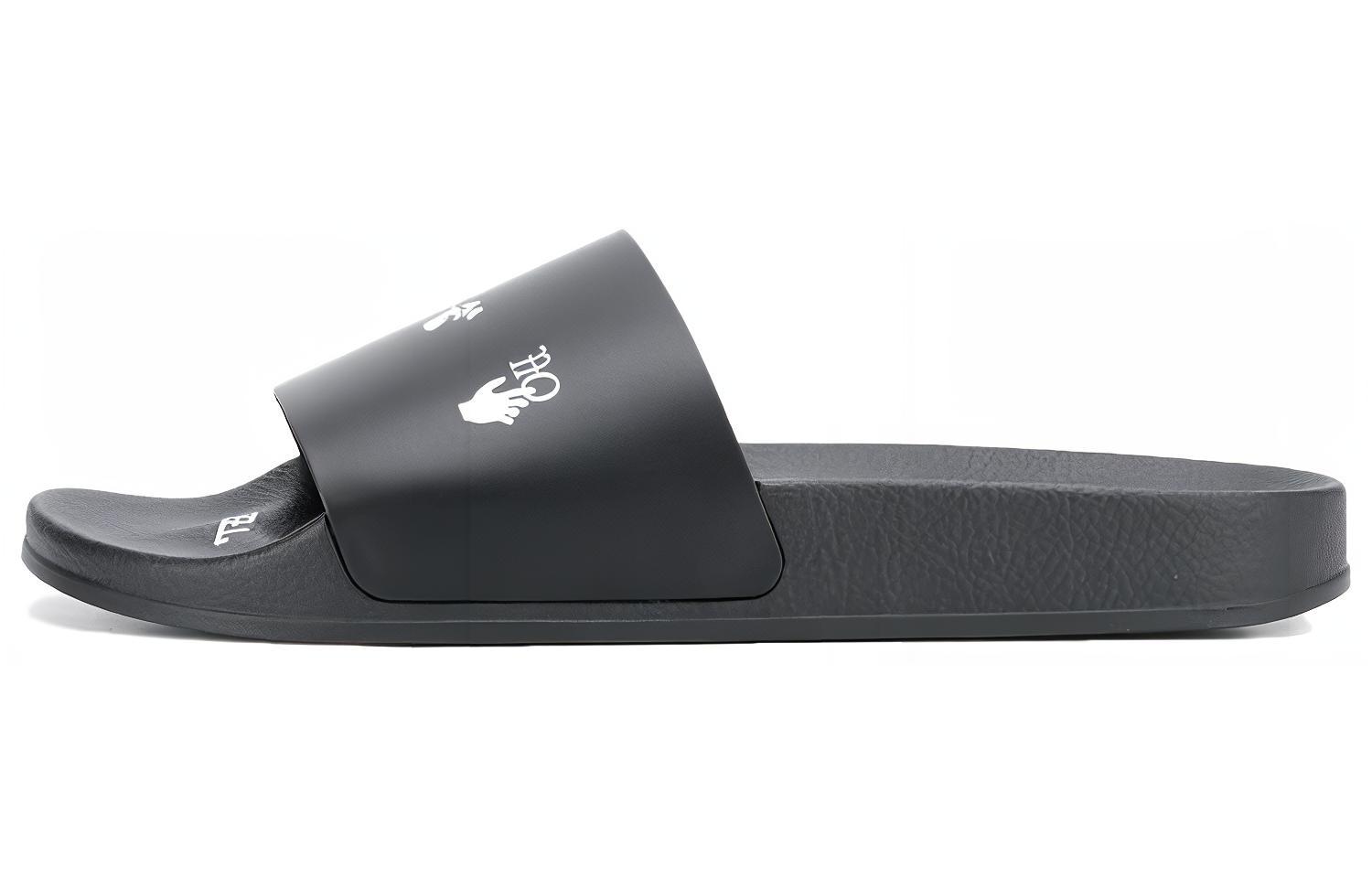 Off-White Logo Sliders 'Black'