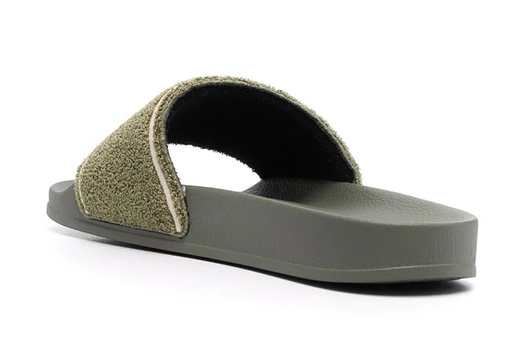 Off-White Logo Sliders 'Towel - Khaki' 圖 3