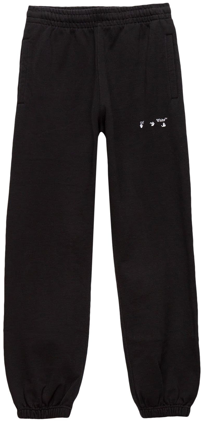 off-white-logo-slim-pant-black