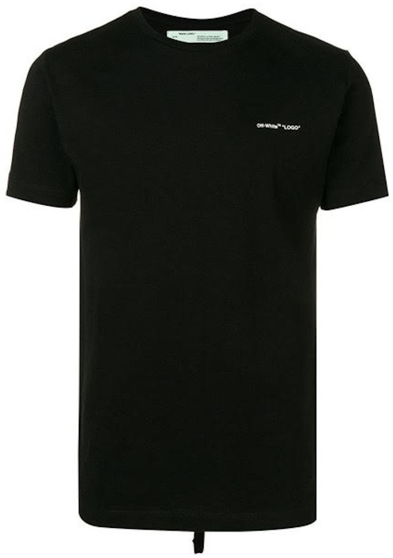 off-white-logo-slim-tee-black