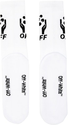 Off-White Logo Socks (SS19) White/Black Order Off-White Logo Socks (SS19) White/Black