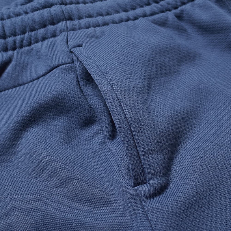 Lookbook オフホワイト ロゴ スウェットパンツ (ネイビー)
