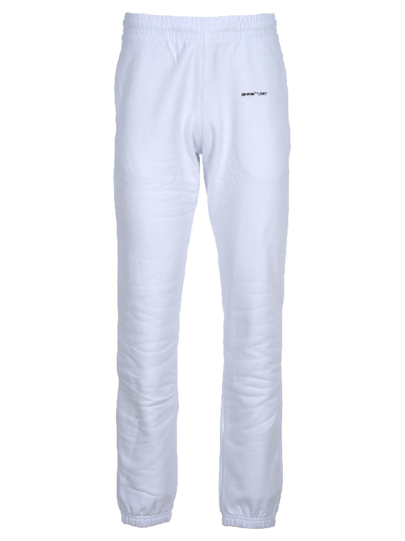 Buy オフホワイト ロゴ スウェットパンツ (ホワイト)
