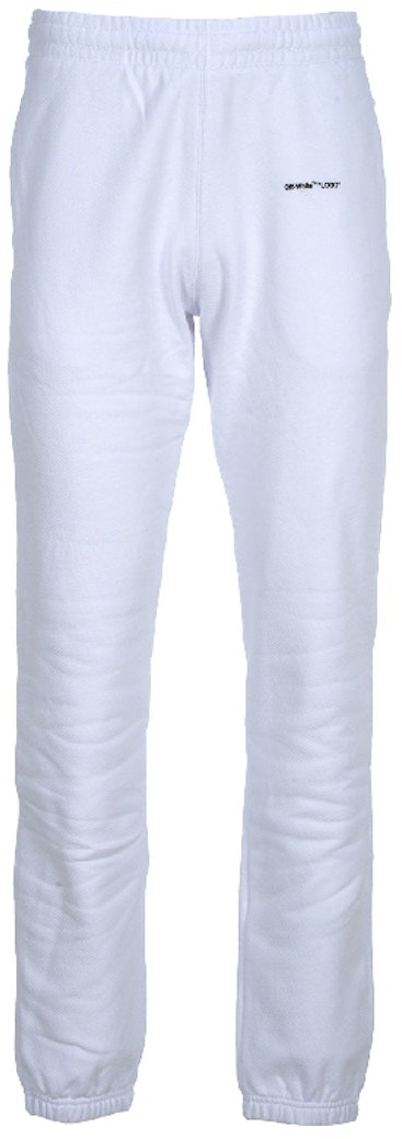 off-white-logo-sweatpants-white