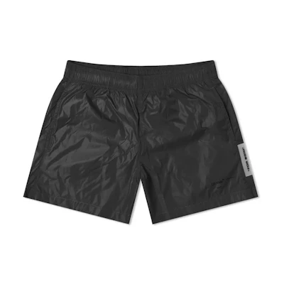 Off-White Logo Swim Shorts Black/White