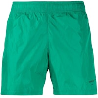 Off-White Logo Swim Shorts Mint/Black Off-White Logo Swim Shorts Mint/Black