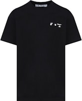 Off-White Logo Tee 'Black/White' 2021 Off-White Logo Tee 'Black/White' 2021