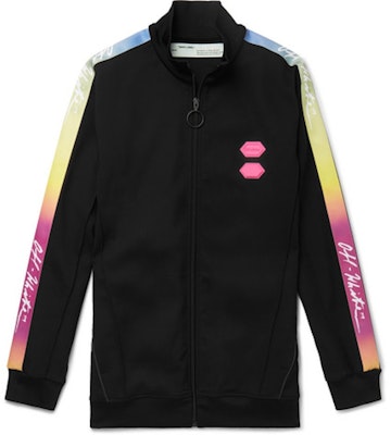 Jaket Trek Logo Off-White Hitam/Multicolor Buy Jaket Trek Logo Off-White Hitam/Multicolor