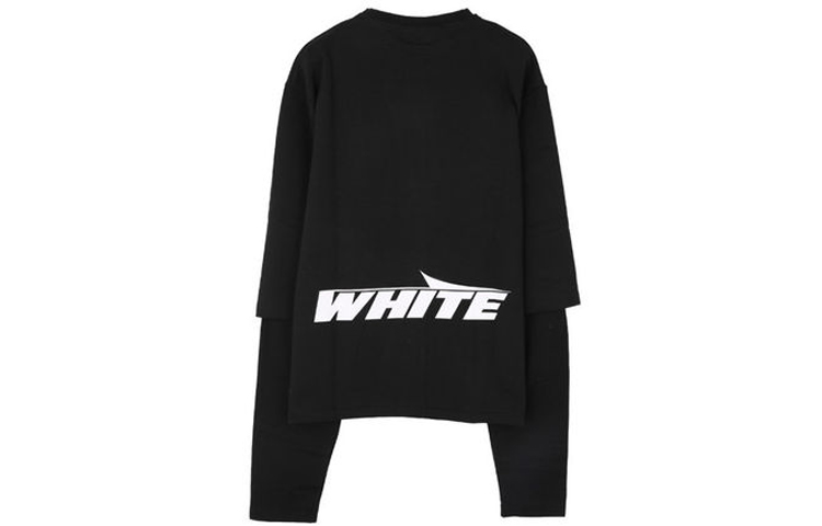 Lookbook OFF-WHITE Sweater Lengan Panjang Pullover OMAB022E184050031001