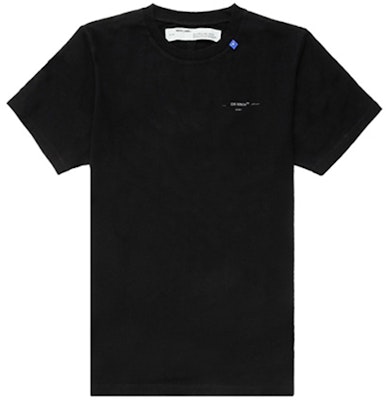 OFF-WHITE 寬鬆版型黑色圓領T恤 OMAA038E191850031091 Lookbook OFF-WHITE 寬鬆版型黑色圓領T恤 OMAA038E191850031091