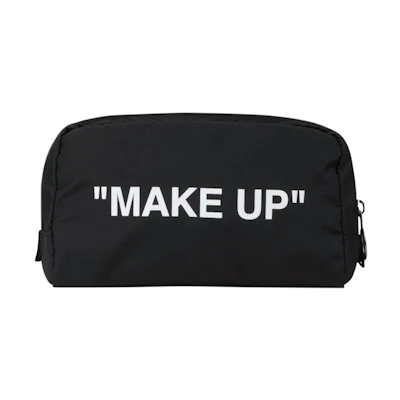 Off-White Make Up Pouch Black/White