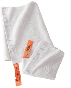 Set Handuk Logo Pria Off-White Putih Buy Set Handuk Logo Pria Off-White Putih