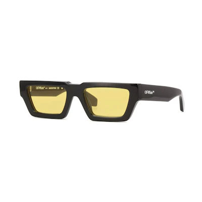 OFF-WHITE Manchester Sunglasses Black/Yellow (OERI129S24PLA0011018)