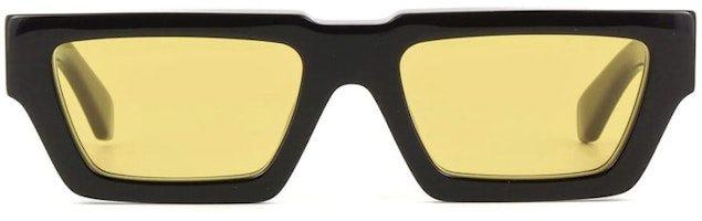 OFF-WHITE 曼彻斯特眼镜 黑/黄 (型号 OERI129S24PLA0011018) Order OFF-WHITE 曼彻斯特眼镜 黑/黄 (型号 OERI129S24PLA0011018)