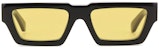 OFF-WHITE Manchester Sunglasses Black/Yellow (OERI129S24PLA0011018)