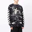Purchase 오프화이트 마블 크루넥 맨투맨 블랙 남성용 OMBA003G20FLE0021001