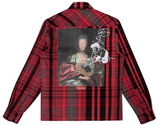 Off-White Mariana De Silva Shirt Red/Black Order Off-White Mariana De Silva Shirt Red/Black