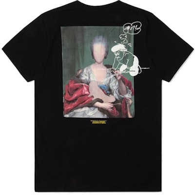 Off-White Mariana De Silva T-Shirt Black/Multicolor Order Off-White Mariana De Silva T-Shirt Black/Multicolor