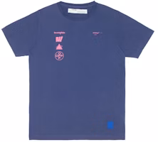Off-White Mariana De Silva T-Shirt Blue/Multicolor Off-White Mariana De Silva T-Shirt Blue/Multicolor