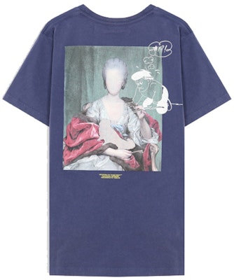 Off-White Mariana De Silva T-Shirt Blue/Multicolor Order Off-White Mariana De Silva T-Shirt Blue/Multicolor