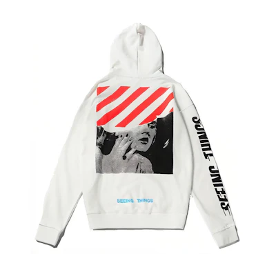 OFF-WHITE Marilyn Monroe Hoodie Loose Fit Sweatshirt OMBB009F171920470188