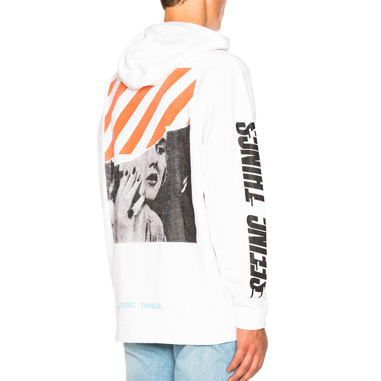 OFF-WHITE Marilyn Monroe Hoodie Loose Fit Sweatshirt OMBB009F171920470188 圖 4