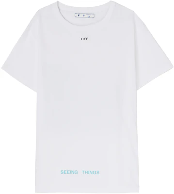 OFF-WHITE Camiseta Blanca Ajuste Suelto con Estampado Marilyn Monroe OMAA002G20JER0010188 Lookbook OFF-WHITE Camiseta Blanca Ajuste Suelto con Estampado Marilyn Monroe OMAA002G20JER0010188